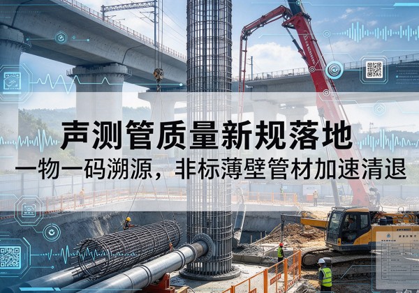 盐源声测管质量新规落地，一物一码溯源，非标薄壁管材加速清退