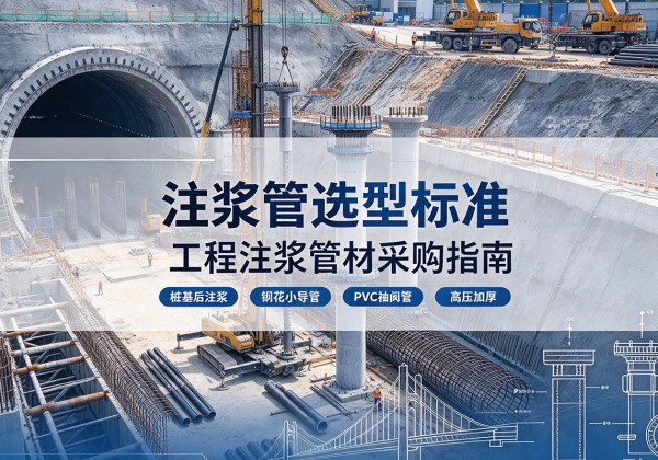 盐源注浆管选型标准